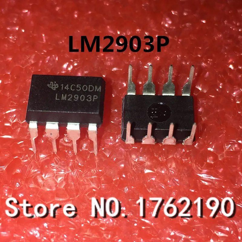 100PCS/LOT LM2903P LM2903 DIP 8 Low power differential comparator-in ...
