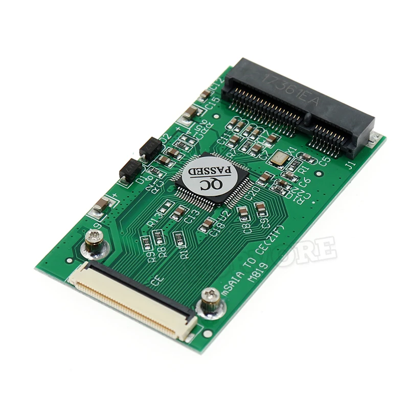 

2017 Universal Mini mSATA PCI-E SSD To 40pin ZIF SSD CE Cable Adapter Card for PC Laptop Computer accessories