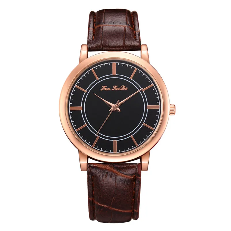 Fashion Women's Watches Simple watch luxury dress ladies Leather bands Analog Quartz Wrist Watch clock Montre femme Y12 (9)