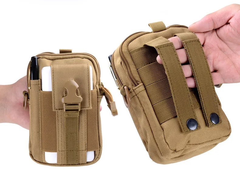 Tactical Molle Pouch Belt Waist Bag Military Fanny Pack Outdoor Pouches Phone Case Pocket For Iphone 7 Hunting Bags (18)
