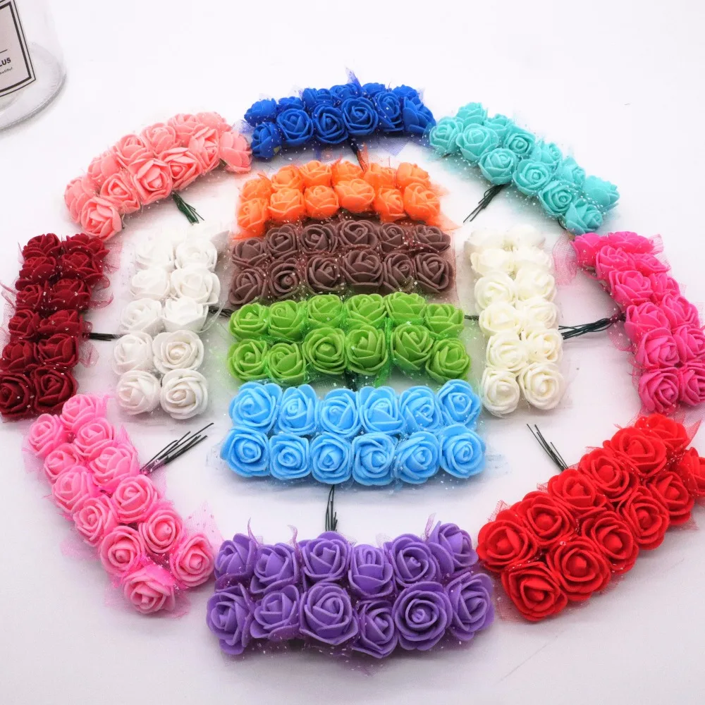 12PCS-Bag-Mini-PE-Foam-Rose-Flower-Head-Artificial-Rose-Flowers-Handmade-DIY-Wedding-Home-Decoration(1)
