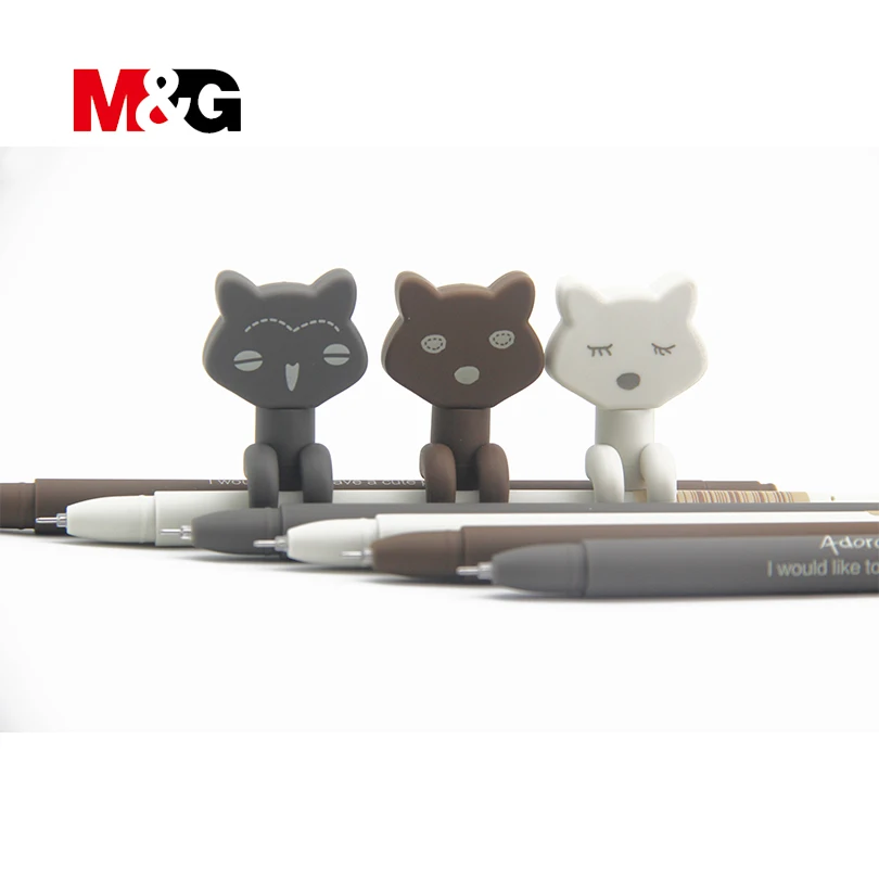 

M&G 0.5mm gel pens for students normal office pen plastic gel ballpoint pen practical school & office accessories new stationery