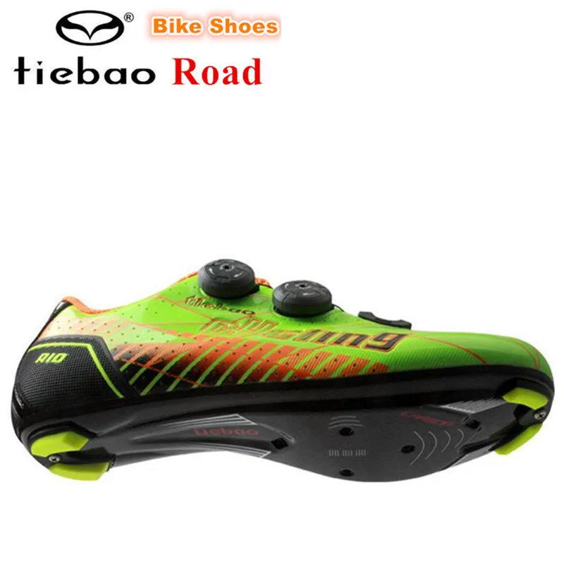 TIEBAO Road Cycling Shoes sapatilha ciclismo Carbon Fiber Men Sneakers Women Sport Bike Bicycle Sneaker Self-locking Bike Shoes