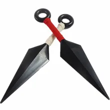 Halloween Toys Action Figure Toy Collections Toys Anime Naruto Ninja Kunai Shuriken Throwing Weapon Props Naruto Cosplay Props