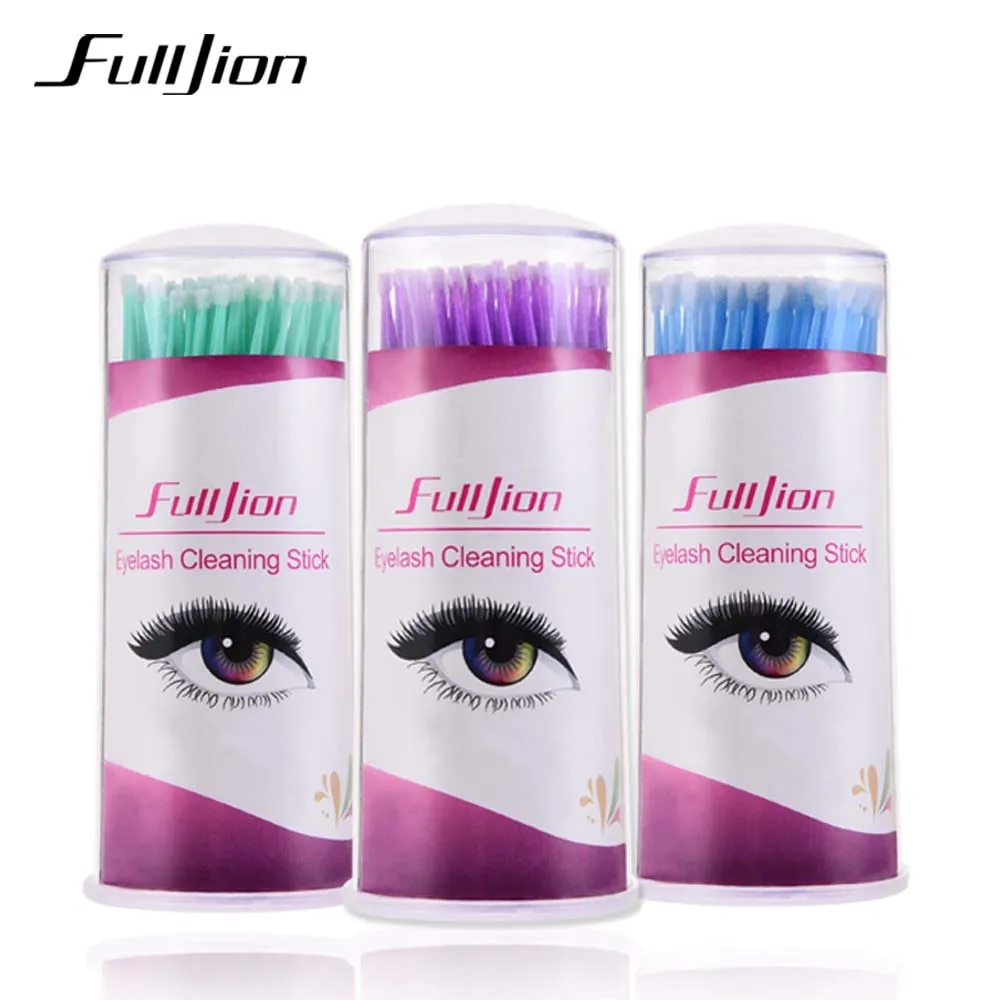 

Fulljion 100pcs/Pack Eyelash Brushes Makeup Brushes Disposable Mascara Wands Applicator Eye Lashes Cosmetic Brush Makeup Tools