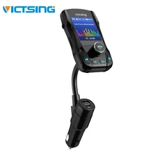 VicTsing 1," FM Bluetooth передатчик PD& QC3.0 беспроводной радио адаптер аудио приемник Поддержка Hands-free TF карта/Aux/u-диск