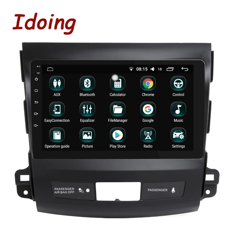 Excellent Idoing 9"4G+64G Octa Core Car Android 8.1 Radio Multimedia Player For Mitsubishi Outlander xl 2 2006-2012 Navigation NO 2din DVD 2 Excellent Idoing 9"4G+64G Octa Core Car Android 8.1 Radio Multimedia Player For Mitsubishi Outlander xl 2 2006-2012 Navigation NO 2din DVD 2