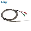 LJXH-Sonda de diámetro tipo K para termopar, sensores de temperatura de 2 cables, 1mm, 2 terminales, 1m/2m/3m/4m/5m ► Foto 2/4