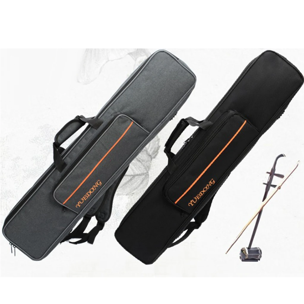 Tooyful Shock-proof Box Water-resistant Case for Jinghu Jing Erhu Ping Erhu Accessories