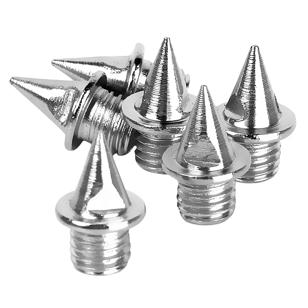 180 Pcs Steel Shoe Spikes Replacement Pyramid Track and Field Spikes for Sports Shoes Running Track Shoes Silver 180 Pcs Steel Shoe Spikes Replacement Pyramid Track and Field Spikes for Sports Shoes Running Track Shoes Silver