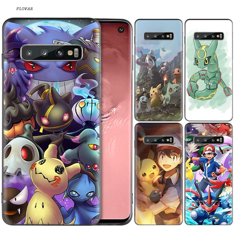 

Pokemons go cartoon Silicone Case For Samsung Galaxy A70 A60 A50 M40 M30 S10 Plus S10E M20 M10 A40 A30 A20 A10 A20E Cover