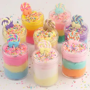 

Fashion Marshmallow Mud Clay Slime Putty Plasticine Sludge Stress Reliever Kids Toys