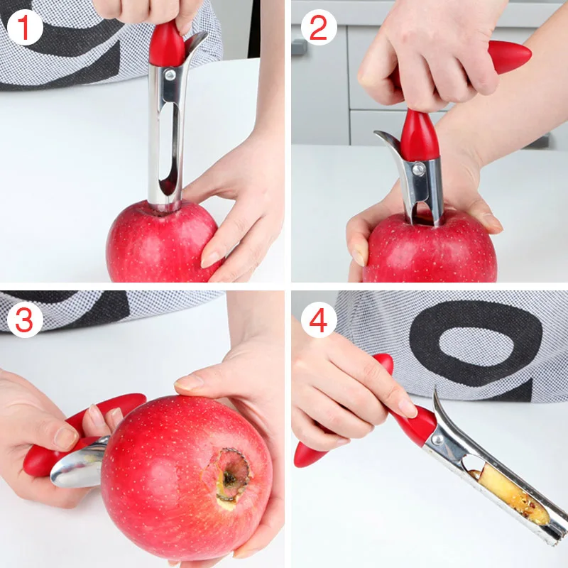 Многофункциональный нож для резки овощей, удаляемый нож для яблок из нержавеющей стали, нож, слайсер, кухонные гаджеты, инструменты, аксессуары