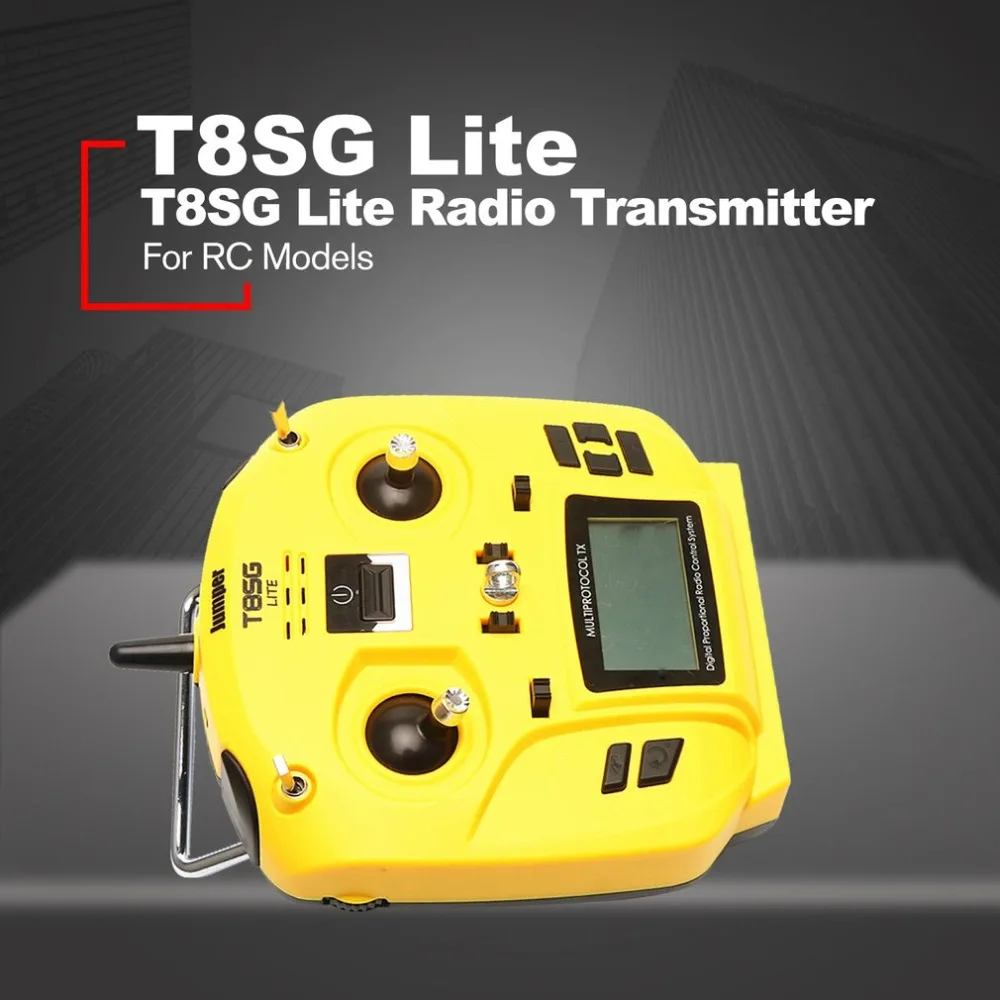 

Jumper T8SG Lite Multi-Protocol 12CH S-FHSS DeviationTX Compact Full Range Radio Transmitter Remote Controlller For RC Models