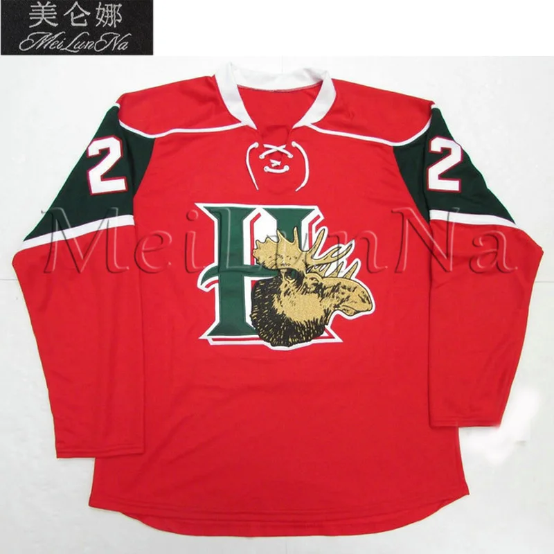 

MeiLunNa Custom Q Halifax Hoceky Mooseheads Jerseys Nathan MacKinnon Nico Hischier Nikolaj Ehlers Shelley Sewn On Any Name NO.