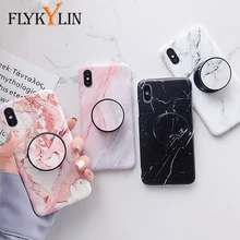 Чехол FLYKYLIN Marble для Huawei P30 Lite P20 Pro Mate 20 Mate 30 Lite, задняя крышка на Nova 3e 5i Pro, мягкий IMD силиконовый чехол для телефона