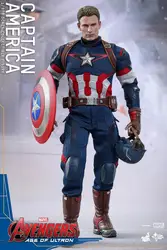 Высокое качество Мстители 2 Капитан Америка 1/6 Совместное подвижный ПВХ фигурку Модель Коллекционная игрушка 32 см HRFG448
