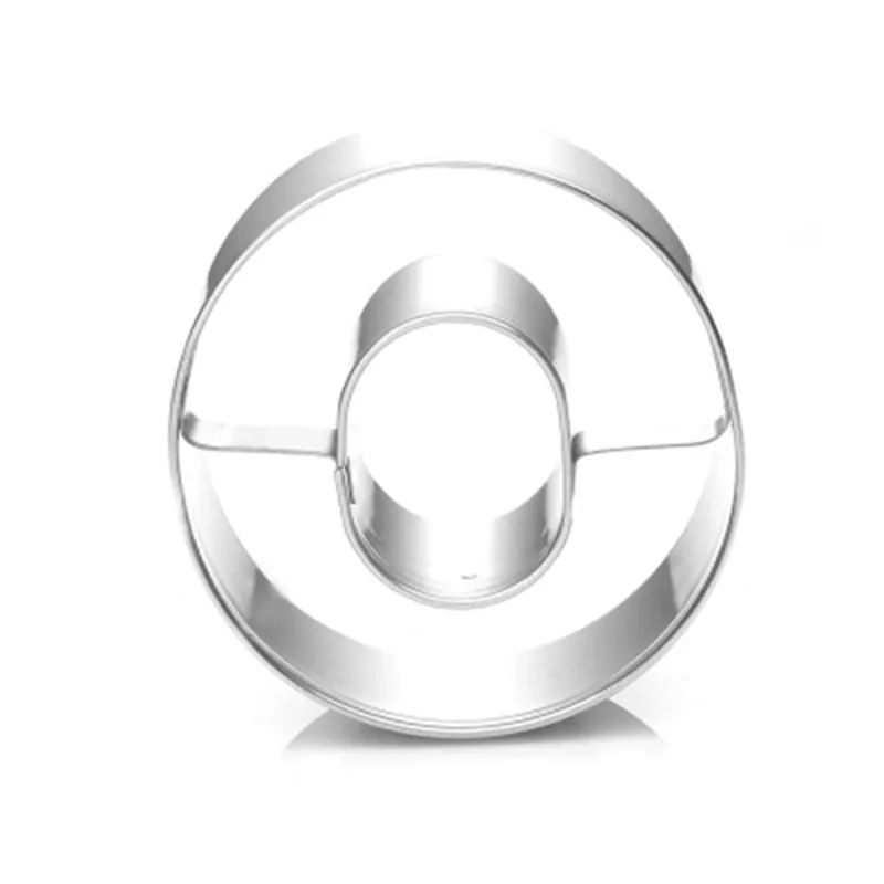 

Valentine's Day Baking Mold for Stainless Steel Baking Accessories "O" Letter Mold Decoration Baking Tools New 2019