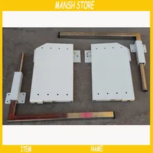 Murphy mecânico de parede, kit de cama com 5 molas para dobrar, mecanismo para cama de 0.9-1.2m