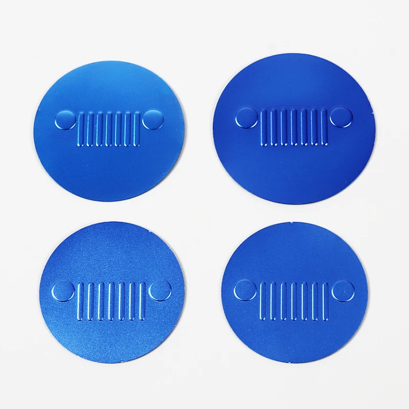 4 Door Car Cup Mat Pad For Jeep Compass 2017+ styling Decoration Dustproof Non-slip Interior Accessories 4Pcs/set | Автомобили и