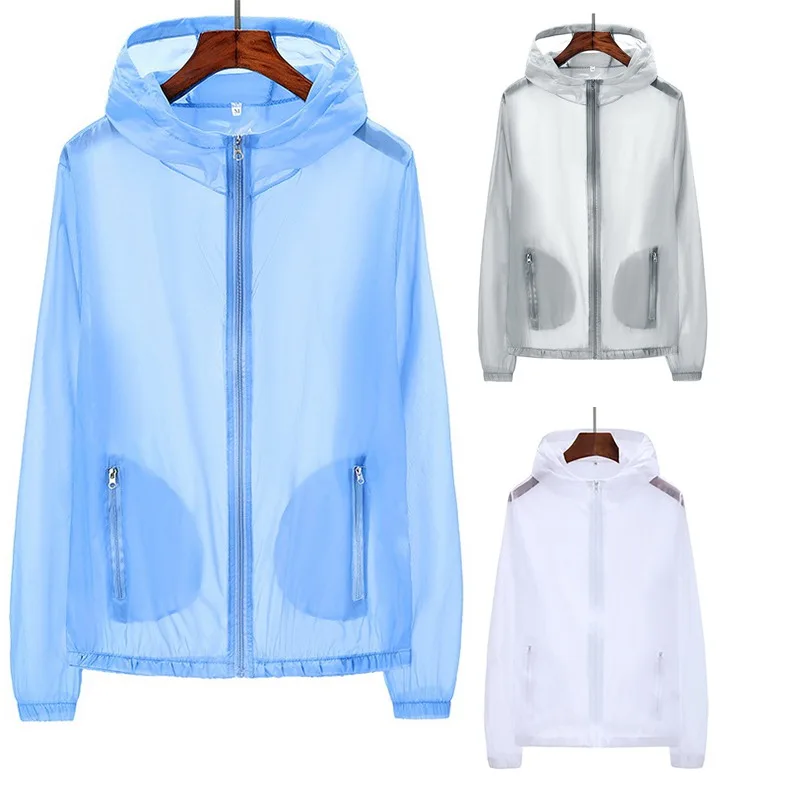 

New Sun Protection Clothing Anti-UV Female Outdoor Skin Clothing Breathable Quick-Drying Charge Jacket Summer