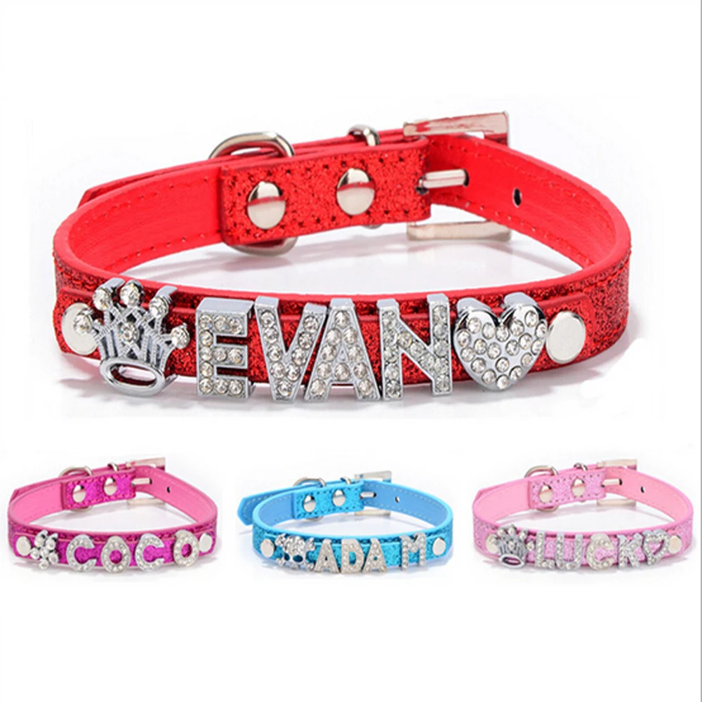 Personalized Bling Dog Collars Personalized Bling Dog Collars