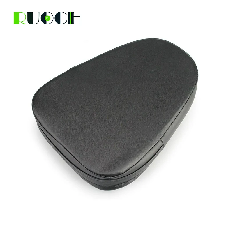 

Motorcycle Leather Black Sissy Bar SissyBar Pad Backrest Back rest Cushion For Harley Choppers Davidson Universal