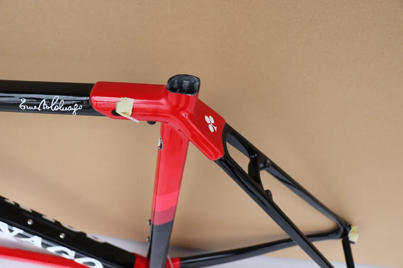 Best C649 Colnago C64 carbon bike frame T1100 carbon road bicycle frame glossy finish black red with white decal 4 Best C649 Colnago C64 carbon bike frame T1100 carbon road bicycle frame glossy finish black red with white decal 4