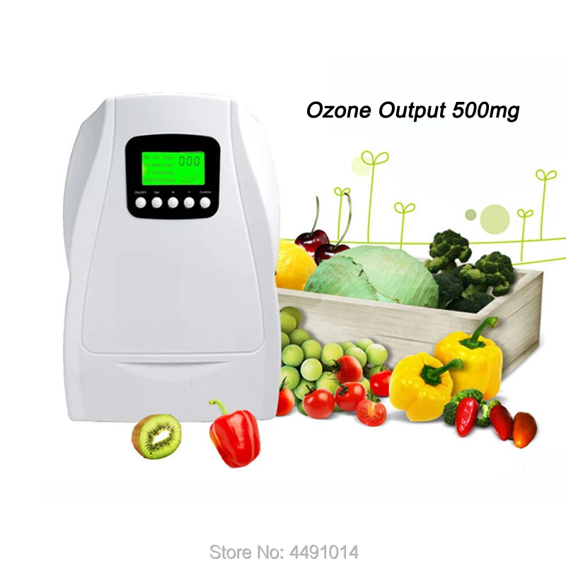 500mg white LCD display