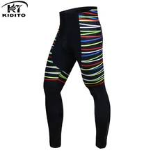 KIDITOKT Pro ударопрочные штаны для велоспорта осенние плотные с 3D гелевыми мягкими дорожками MTB велосипедные штаны велосипедные брюки