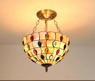 

light creative Pendant Lights entrance bedroom balcony garden aisle colorful warm light uropean art pendant lamps