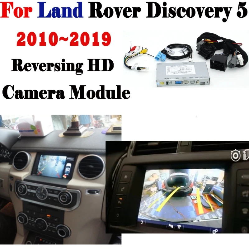 

For Land Rover Discovery 5 2010~2019 Front Camera Adapter Original Screen Monitor Parking Rear Camera MMI Decoder