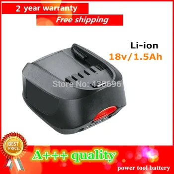 

1.5Ah Li-ion power tool battery Replacement For Bosch 18V 1500mah PSR 18 Li-2 2607335040 2607336039