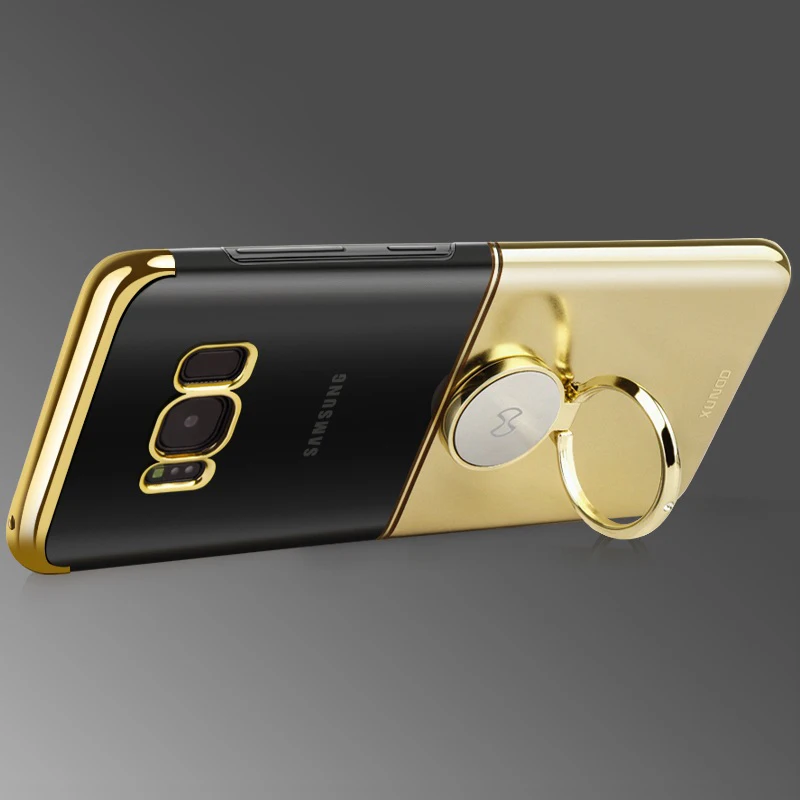 Xundd Protective case for Samsung Galaxy S9 S9 Plus For Galaxy s8 s8 plus cover with ring holder fit for Magnetic car holder