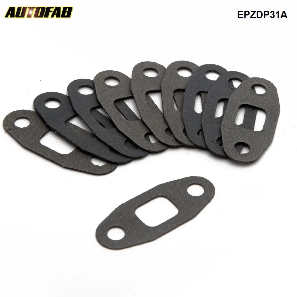 10pcs/Lot Turbo Oil Drain Gasket Fit T3 T4 GT32 GT37 GT40 Turbocharge & Ball Bearing EPZDP31A