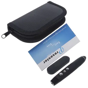 

Presenter Pen Wireless PPT Clicker Red Laser Flip Pen Presentation Powerpoint RF Remote Control USB Receiver