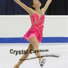 Платье для соревнований на коньках для взрослых; модная новинка; брендовая одежда для катания на коньках; детская одежда; DR3383