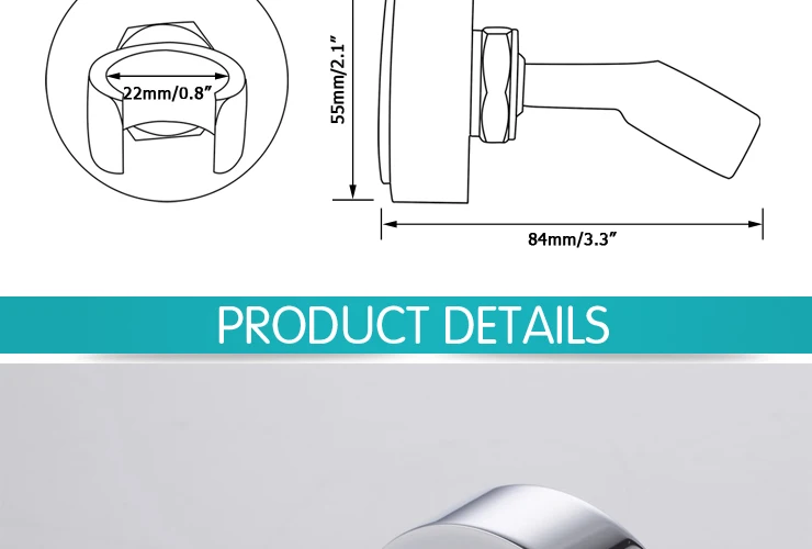 KES C213 латунь насадки для душа кронштейн держатель Плавная Регулируемая настенная, полированный хром