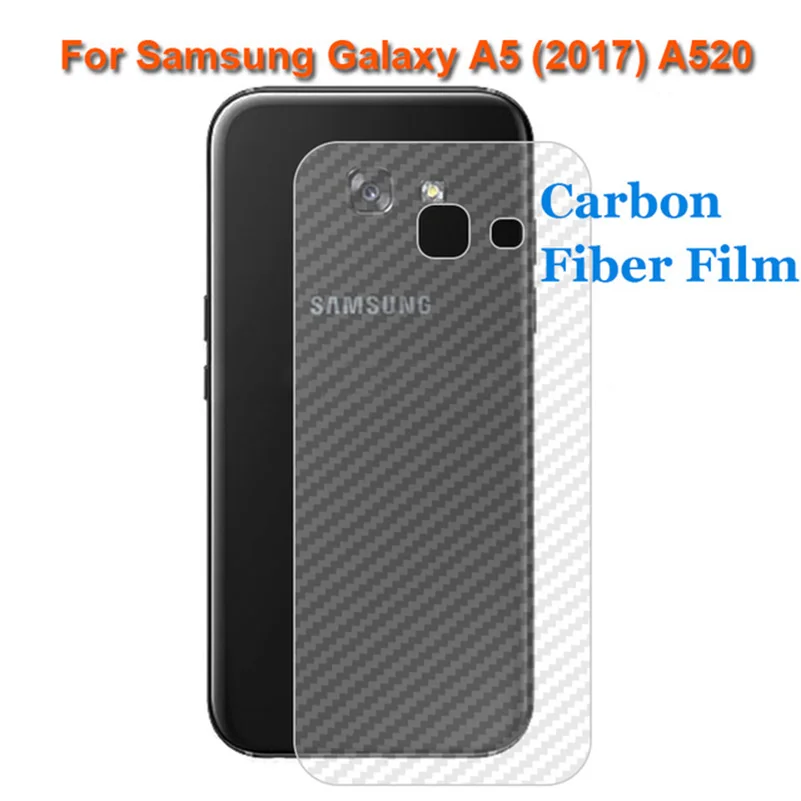 2 упаковки 3D матовая защитная пленка из углеродного волокна для Samsung Galaxy A3 A5 A7 2017