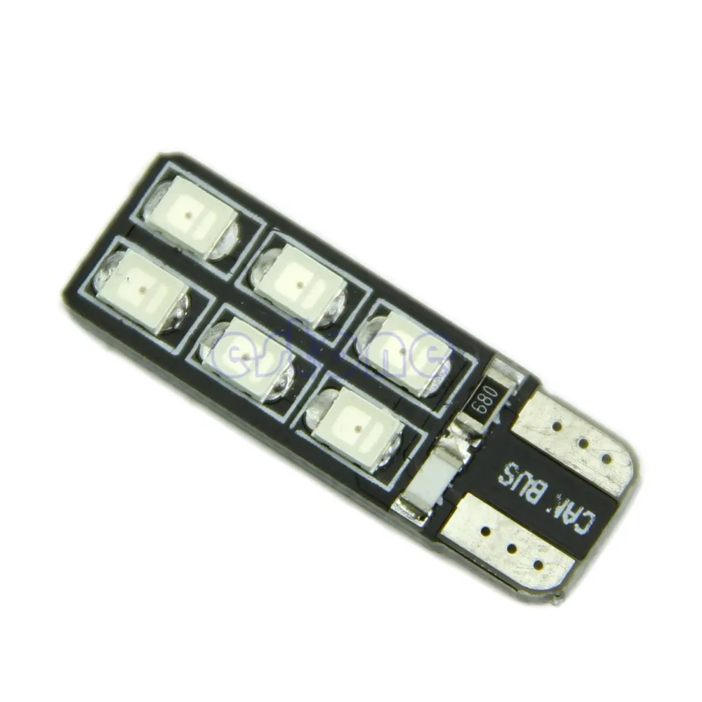 

New LED CANBUS ERROR FREE Red Light 12-2835 SMD W5W 194 168 Door Map Bulb