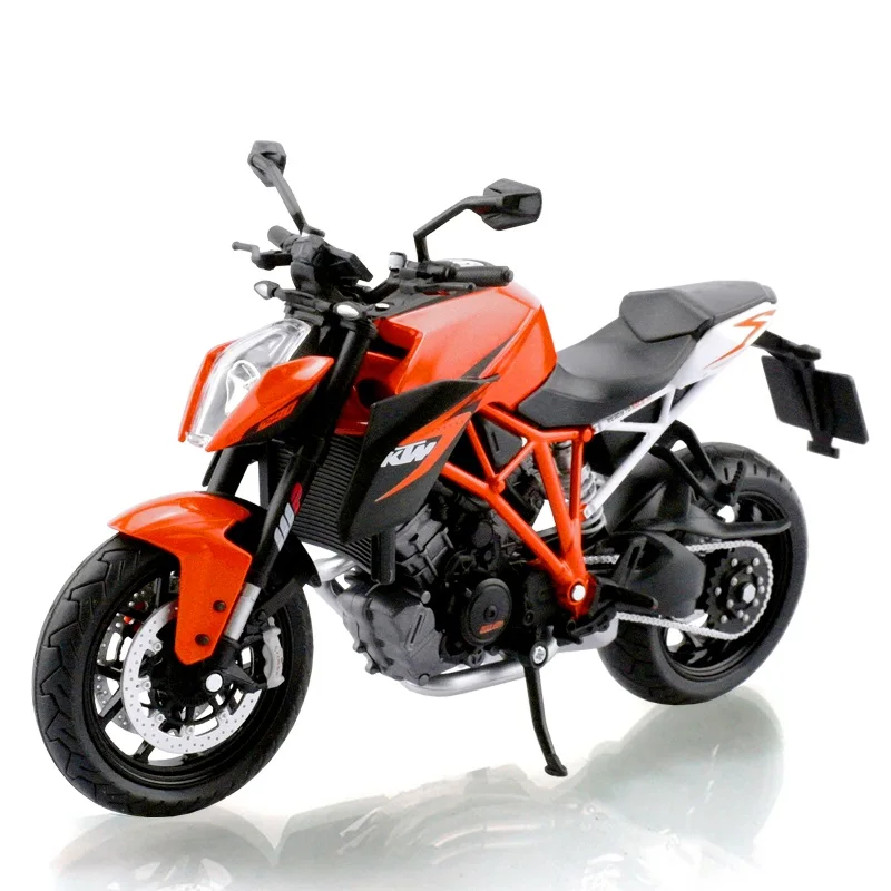 Automax 1:12 KTM 1290 Super Duke R blue Патриот издание литье под давлением миниатюрный мотоцикл