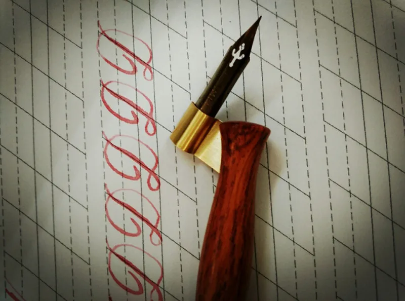 Cheap oblique calligraphy pen holder