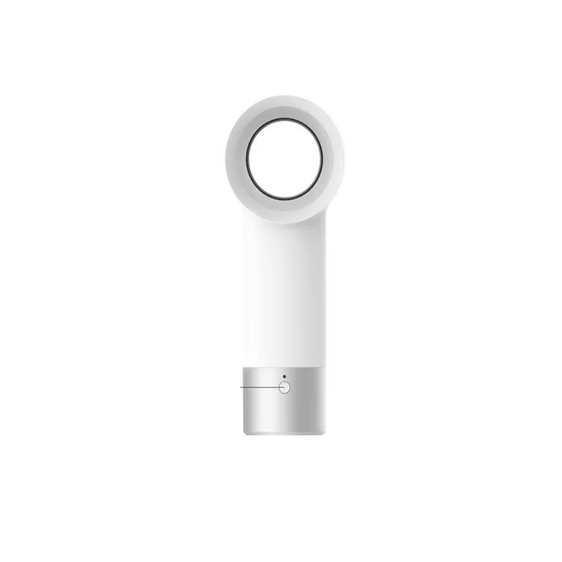 Goedkoop Xiaomi Gelukkig Leven R2 Handheld Bladeless Cooling Fan USB Mini Fan Bureau Elektrische Fans Oplaadbare Batterij voor Reizen Kantoor