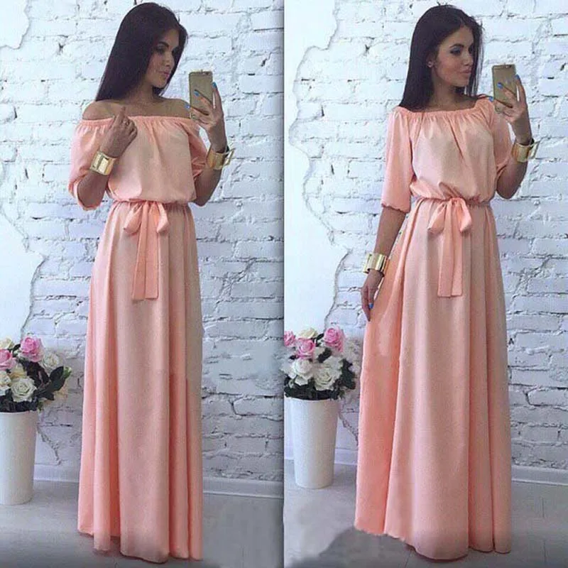 Длинное Шелковое Платье В Пол фото 20