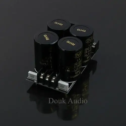 HPOO single power supply rectifier filter assembled NOVER 10000UF 50V for audio