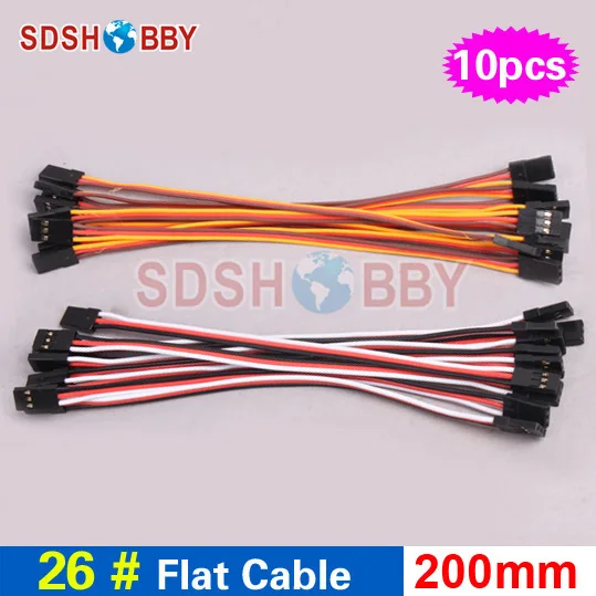 10 шт. * 26 #/ 26AWG плоский кабель 20 см 200 мм соединительная линия для управления