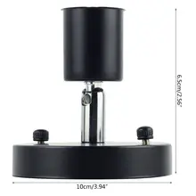 E27 Bulb Holder Modern Wall Lamps Sconces 180 Degrees Rotation Wall Lights Decor For Bar Restaurant Home