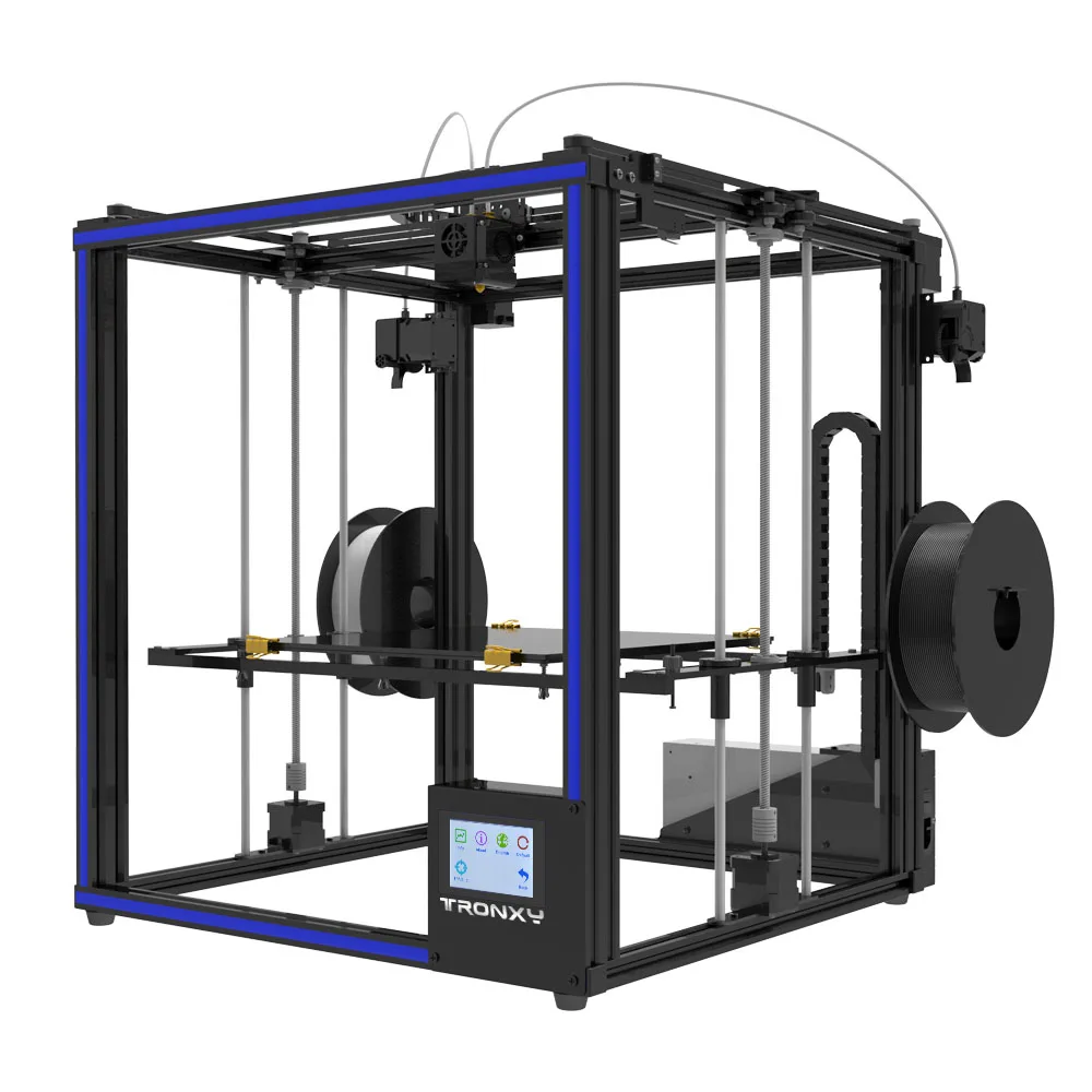 2019 Tronxy 3D Printer X5S 2E Double feeding port Aluminium Frame 3d
