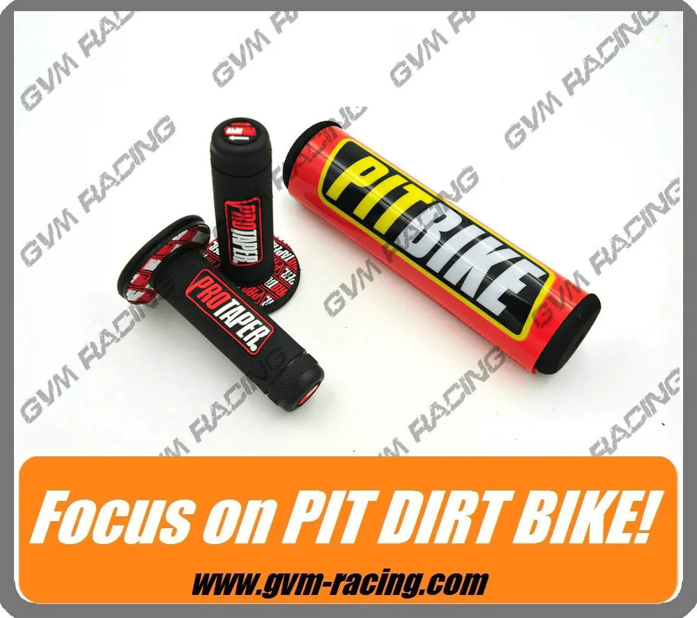 ProTaper Handle Bike Fat Bar Handlebars 1 1/8'' Grips Pad