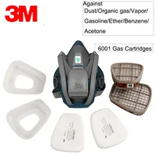 3 м маска самовсасывающий фильтр антивирусное Половина маска 6502 с 6001 спрей газ респиратор органических паров защиты органов дыхания GM377